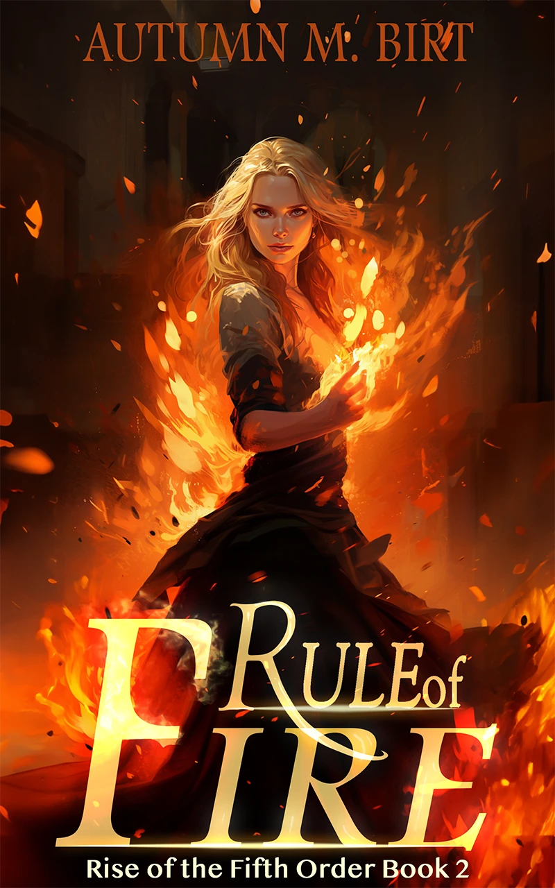 award winning epic fantasy Rule of Fire