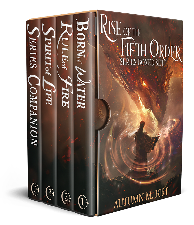 Epic fantasy book bundle Rise of the Fifth Order