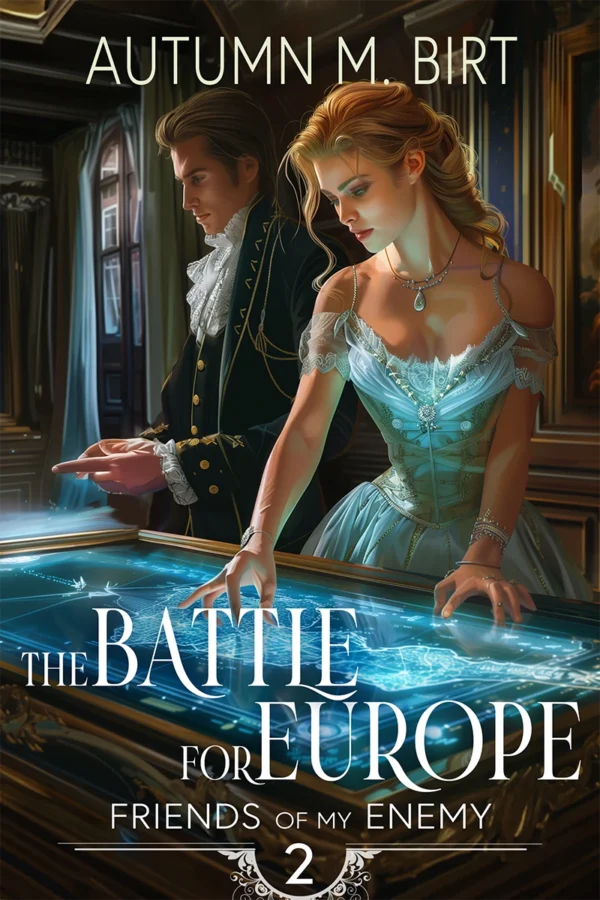 Futuristic regency romance novel the Battle for Europe