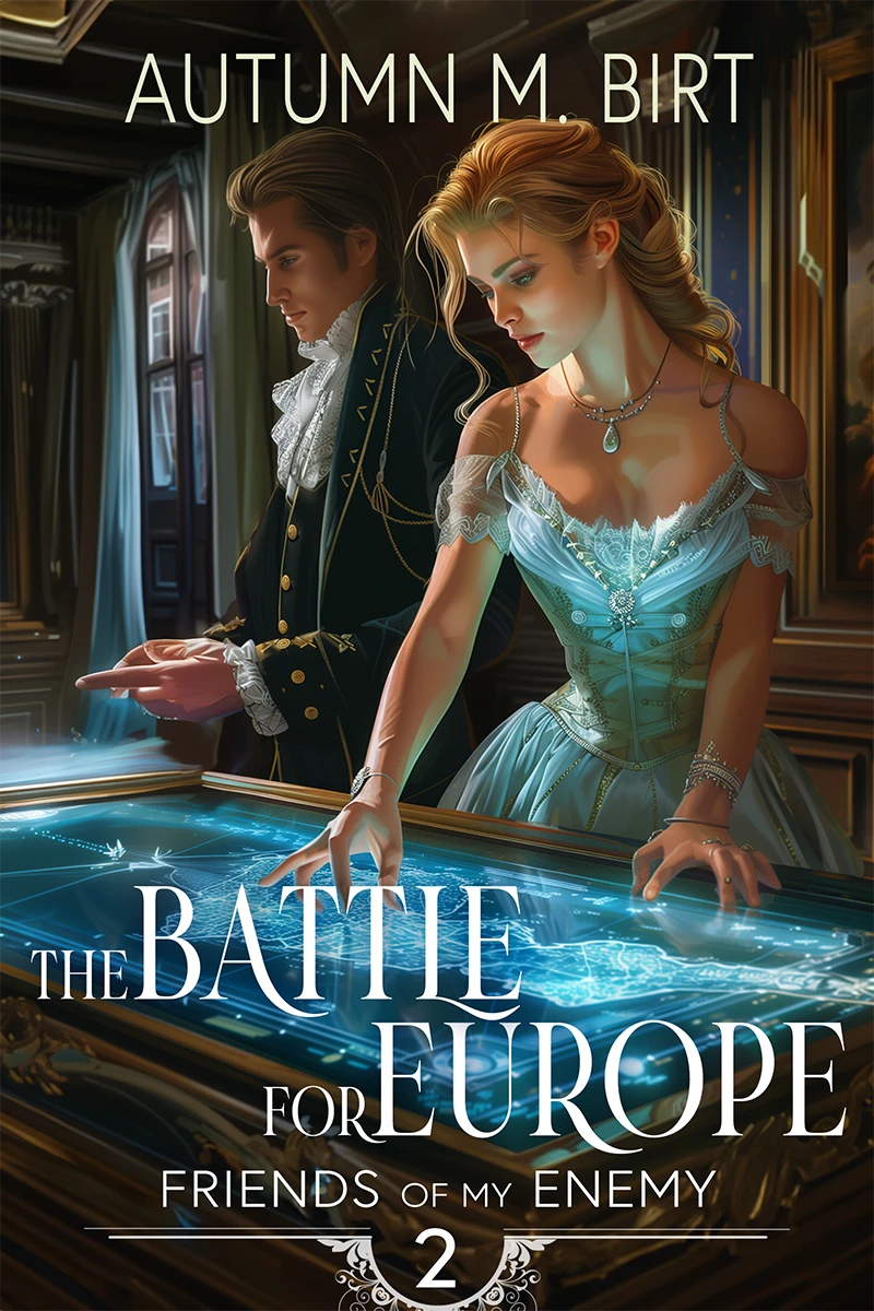 Futuristic regency romance novel the Battle for Europe