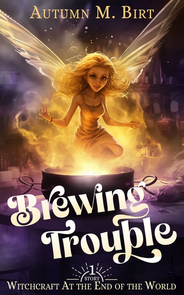Witchy Fae Urban Fantasy novel Brewing Trouble