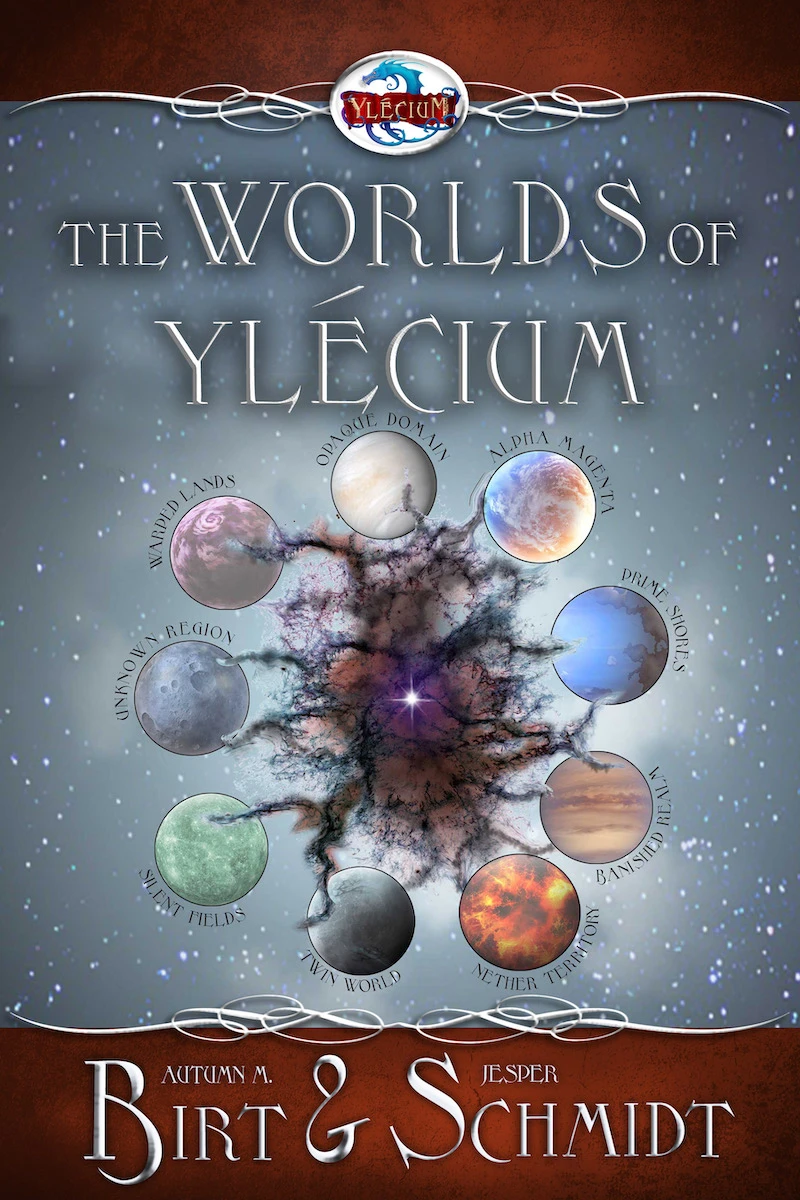 Free dark fantasy worldbuilding book Worlds of Ylécium
