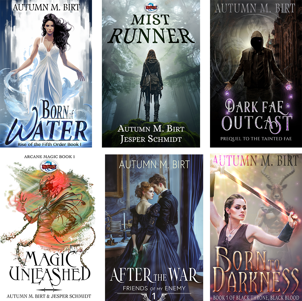 fantasy author Autumn M. Birts noblebright to grimdark