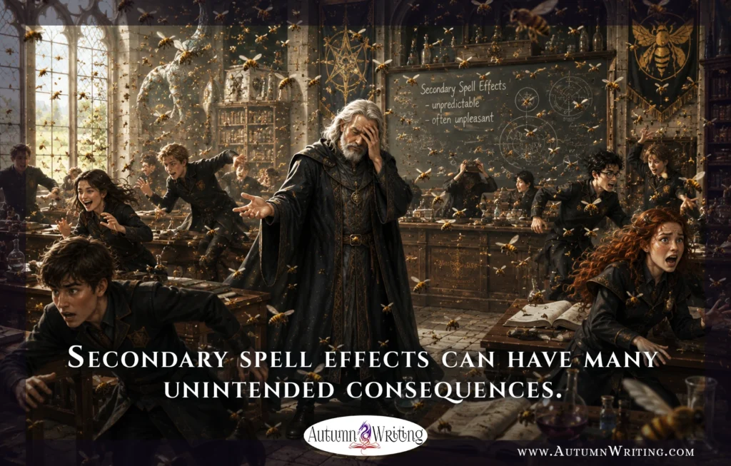 Secondary spell effects have many unintended consequences